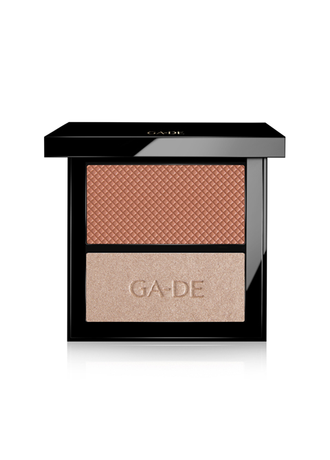 GA-DE VELVETEEN BLUSH AND SHIMMER DUET дуэт румяна и Шиммер 