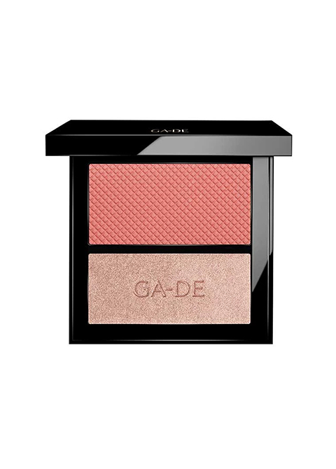 GA-DE VELVETEEN BLUSH AND SHIMMER DUET дуэт румяна и Шиммер 
