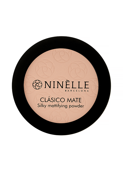 NINELLE CLASICO MATE легкая матовая пудра для лица 