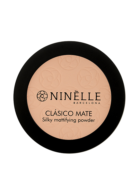 NINELLE CLASICO MATE легкая матовая пудра для лица 