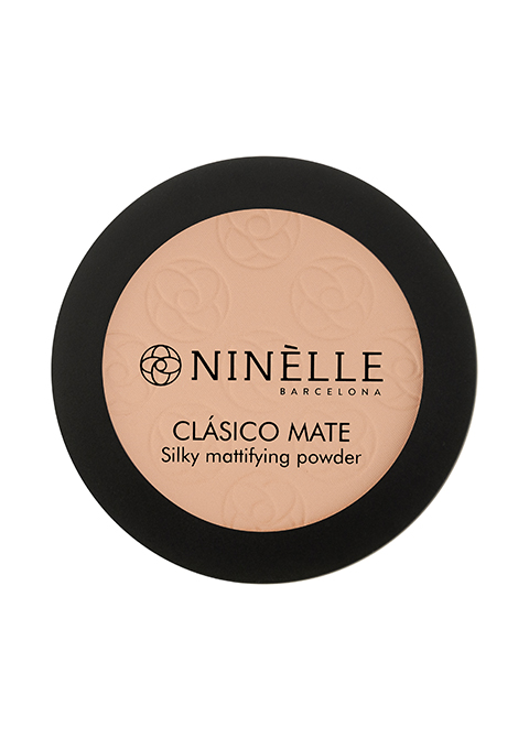 NINELLE CLASICO MATE легкая матовая пудра для лица 