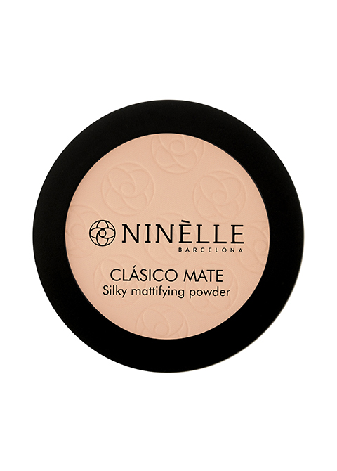 NINELLE CLASICO MATE легкая матовая пудра для лица 
