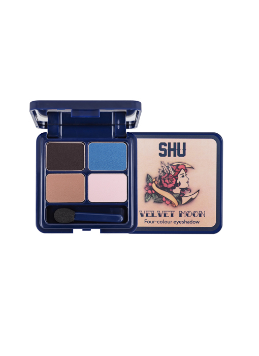 SHU VELVET MOON четырехцветные тени для век