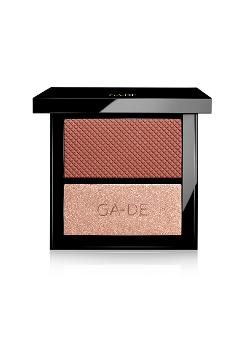 GA-DE VELVETEEN BLUSH AND SHIMMER DUET дуэт румяна и Шиммер 