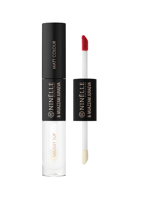 NINELLE & MUAZZAM JURAEVA Стойкая жидкая помада-блеск