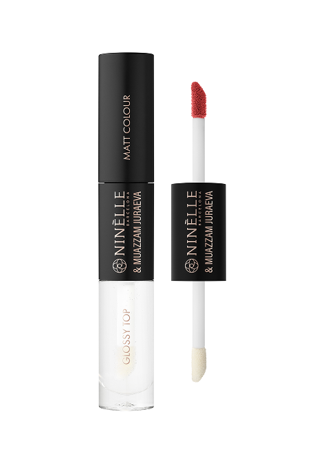 NINELLE & MUAZZAM JURAEVA Стойкая жидкая помада-блеск