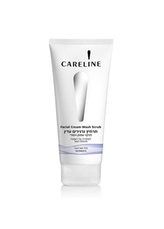 Careline отшелушивающее средство для умывания Facial Cream Scrub #7290012350979