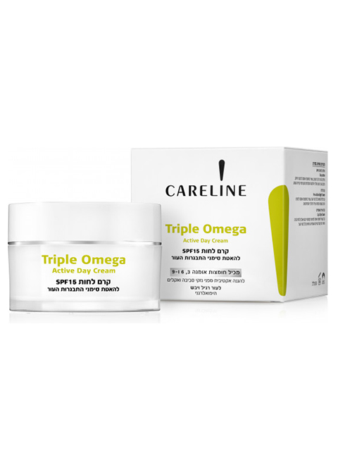 Careline дневной крем для нормальной и сухой кожи лица серии "TRIPLE OMEGA" #7290012351327
