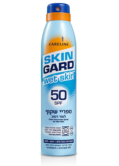 Skingard cолнцезащитный увлажняющий спрей для тела SPF- 50, 200ml. #7290104962059