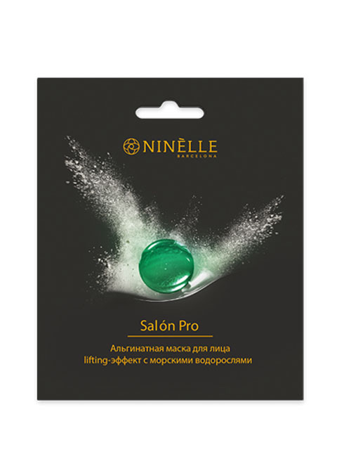 Ninelle альгинатная маска для лица Lifting-эффект с морскими водорослями Salon Pro #0704