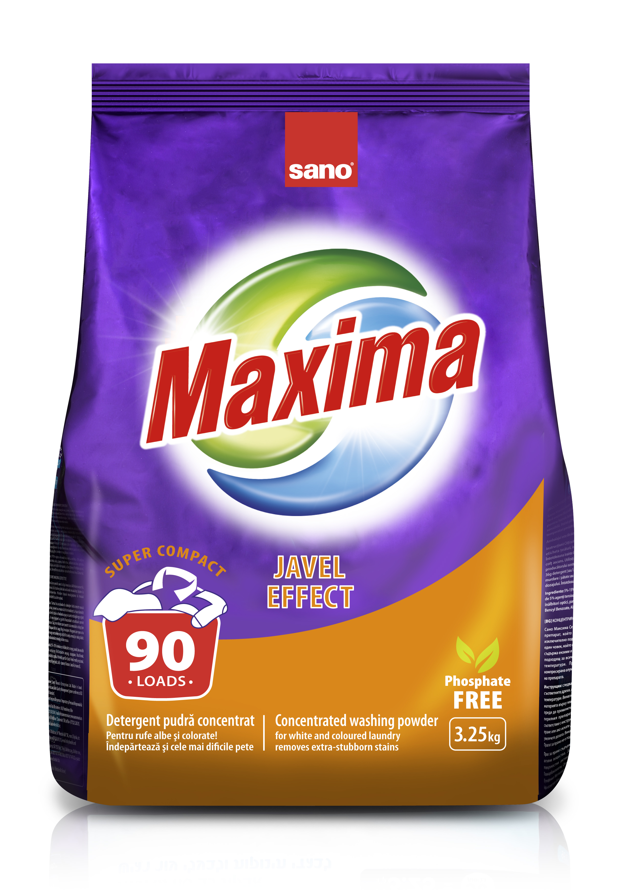 Sano Maxima JAVEL EFFECT 3,25 кг #1198