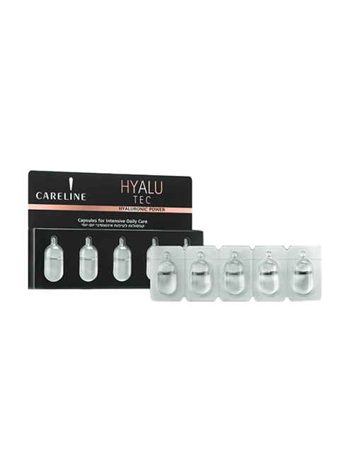 CARELINE HYALU TEC HYALURONIC POWER капсулы для интенсивного ежедневного ухода #9942