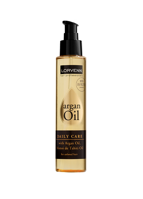 LORVENN Argan Oil daily care, Деликатное масло для ежедневного ухода за волосами, 125 мл #9701