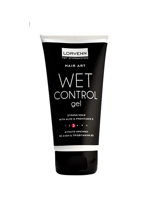 LORVENN WET CONTROL GEL Гель для создания эффекта мокрых волос, сильной фиксации без спирта 150мл