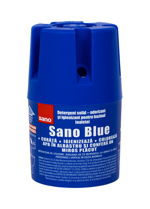 Sano Blue моющее средство для унитаза помещаемое в сливном бачке #7290000287607