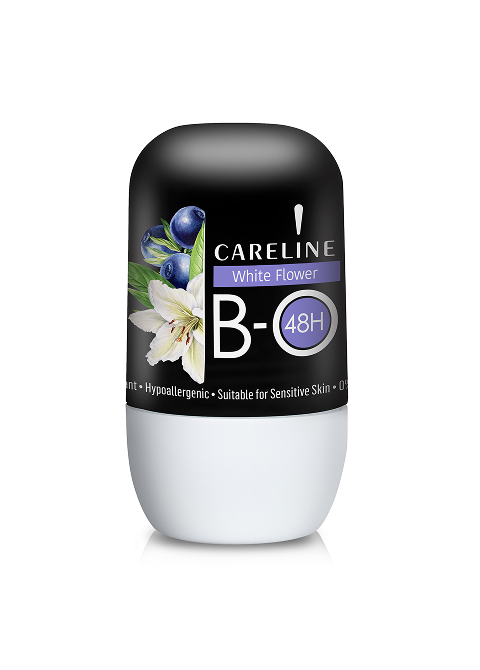 Careline BIO дезодорант-антиперспирант шариковый «Белый цветок», 75 мл